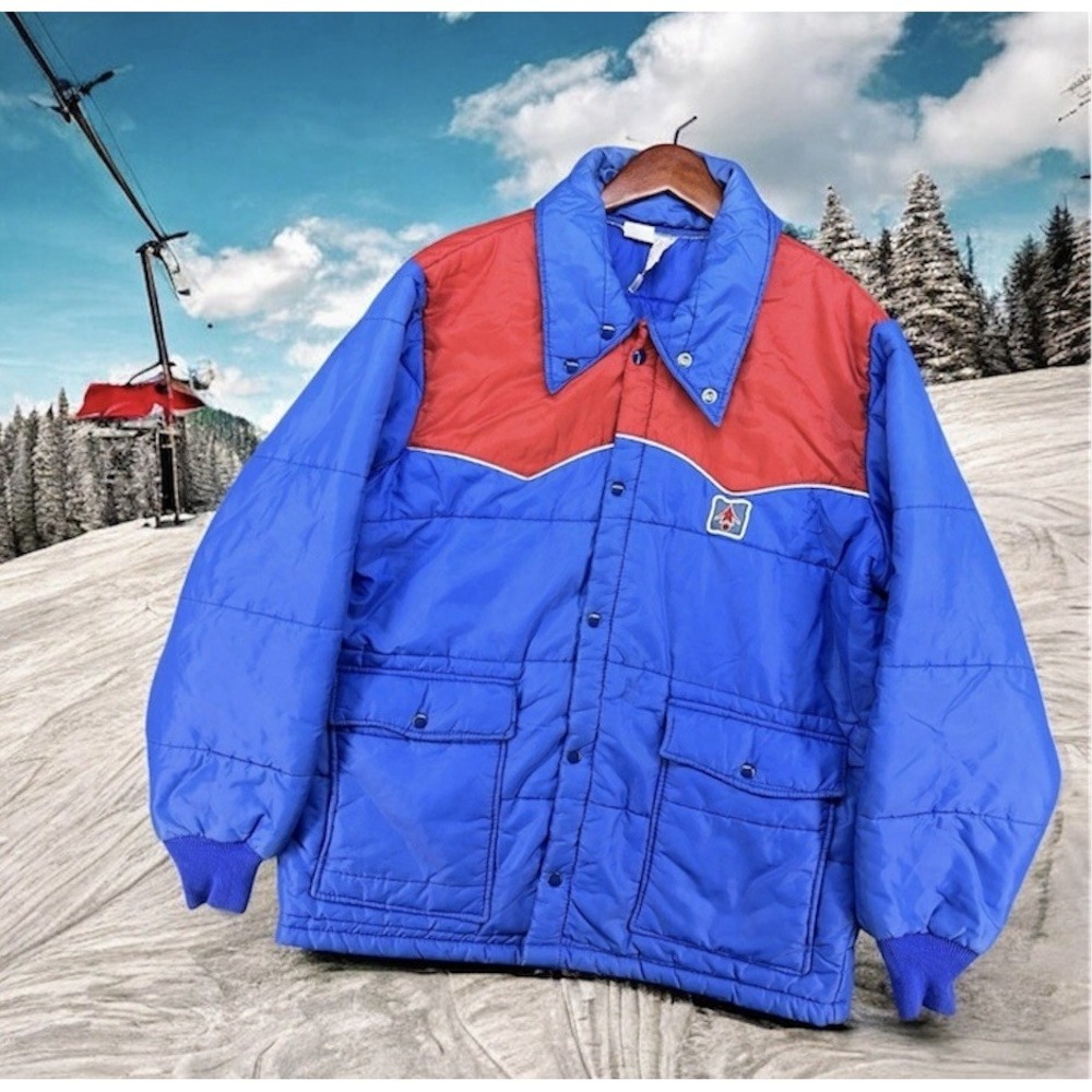 upstream sportswear collection 1980's ski jacket size L mens